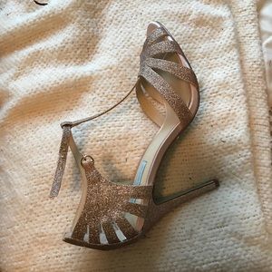 Betsey Johnson Blue Heels